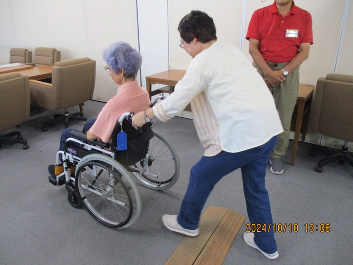 要配慮者体験（実技訓練）