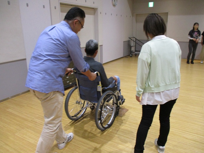要配慮者体験（実技訓練）