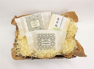 玉造小町石けんシリーズ玉造小町石けん なたね、ピュアオリーブ、プロポリスの写真