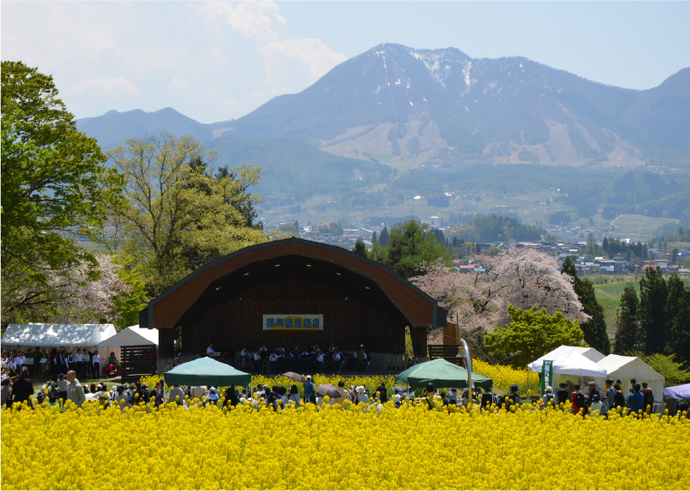 飯山のアスパラと道の駅