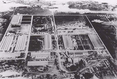 「中島飛行機」の本工場の写真