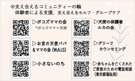 支え合えるコミュニティーの輪