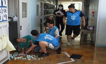 実動的避難訓練