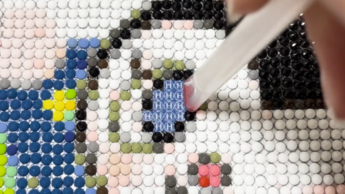 ダイヤモンドアート~ぶんじほたるホッチ~