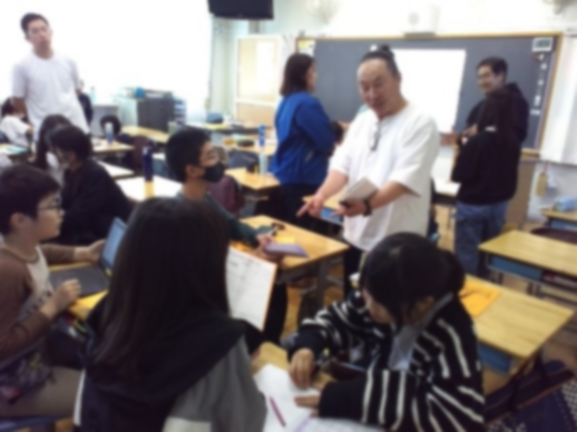 「こくべジ」の方々に来校いただいて学習