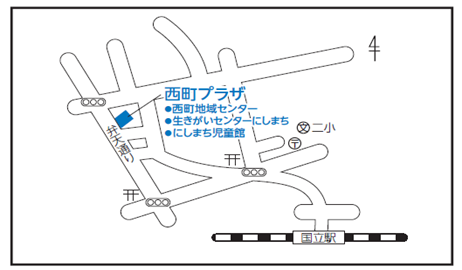 西町プラザ　会場案内図