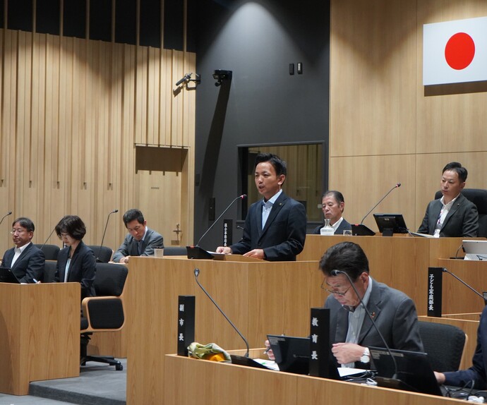 所信表明演説（議場）その2