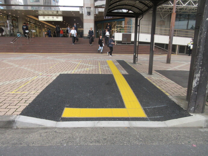 国分寺駅南口タクシー乗降場の乗り場写真